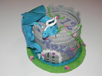cake dragon - Cake by cendrine