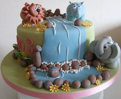 Jungle Themed Cake - Cake by Shereen