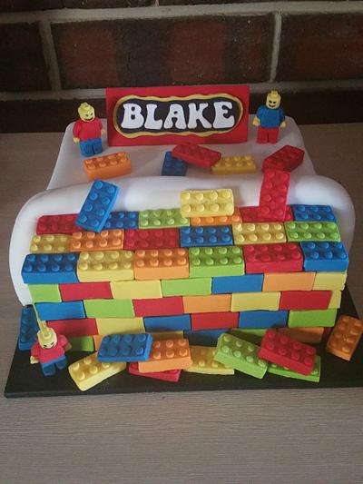 Lego cake - Cake by Helen's cakes 