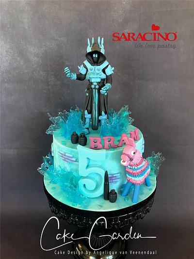 Fortnite cake Ice King - Cake by Cake Garden 