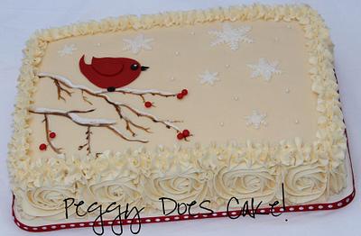 Winter - Cake by Peggy Does Cake