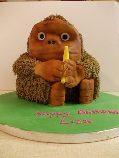 Gorilla cake - Cake by David Mason