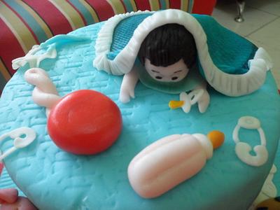 Baby Shower Cake  - Cake by JudeCreations