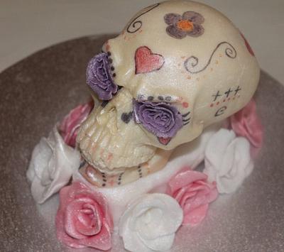 Pretty Sugar Skull :) - Cake by Sue