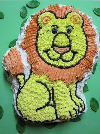 Lion Cake - Cake by Lydia Evans