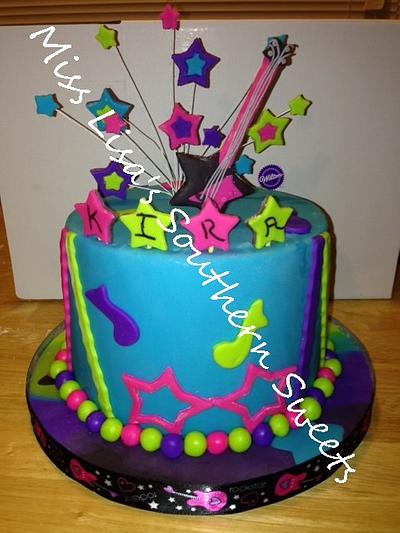 Rock Star Cake - Cake by Lisa Weathers