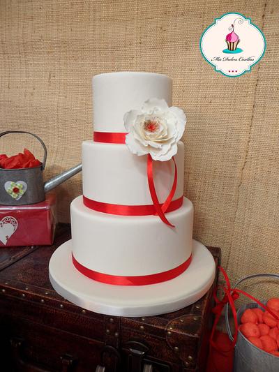 wedding cake - Cake by La Boutique de las Tartas