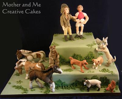 What a lot of Animals! - Cake by Mother and Me Creative Cakes