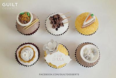 Favorite Food Cupcakes - Cake by Guilt Desserts