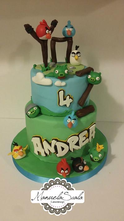 Angry Birds - Cake by manuela scala