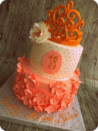 Princess became the Queen - Cake by Slavena Polihronova