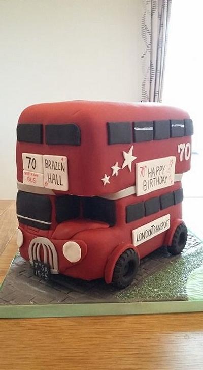 Routemaster Bus - Cake by Michelle George