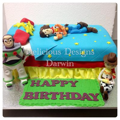 Andy's room - toy story - Cake by Delicious Designs Darwin