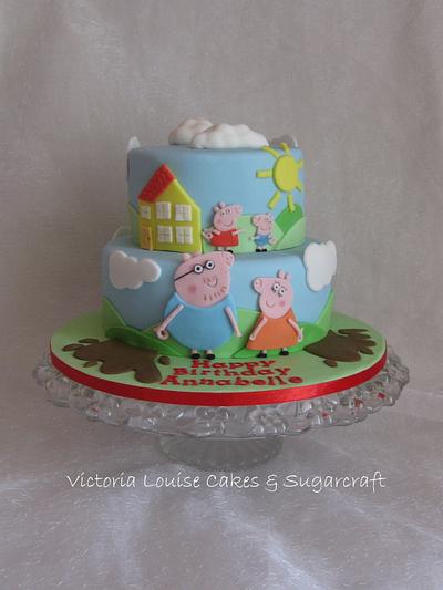 Peppa Pig Cake - Cake by VictoriaLouiseCakes