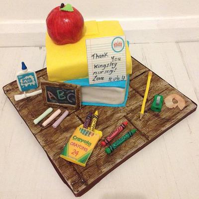 Teachers cake! - Cake by Sue