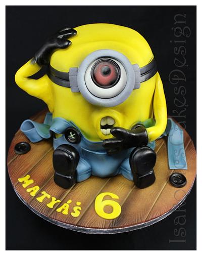 minion's butt ;) - Cake by Martina Sille