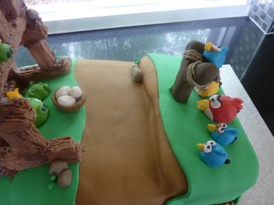 angry birds - Cake by The cake shop at highland reserve