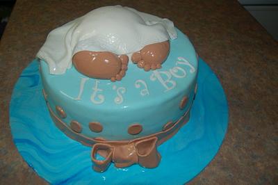 Baby Feet - Cake by Wicked Creations