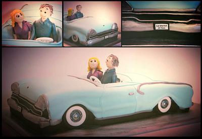 1959 Ford Galaxy Anniversary  - Cake by BellaCakes & Confections