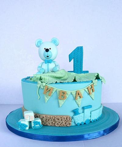 Bear for a boy - Cake by Dari Karafizieva