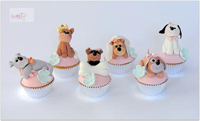 Pup-cakes.... - Cake by SweetP Cakes and Cookies