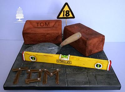 Bricklayers & Builders cake - Cake by Angela - A Slice of Happiness