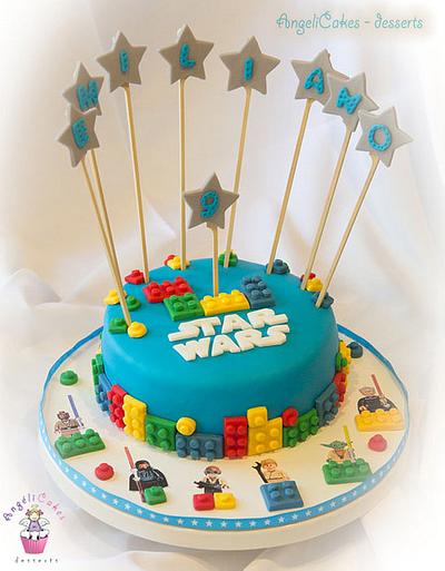 Star Wars Lego - Cake by Angelica Galindo