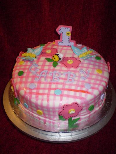 1st Birthday - Cake by familycakesbyjackie