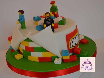 Lego cake - Cake by Everything's Cake