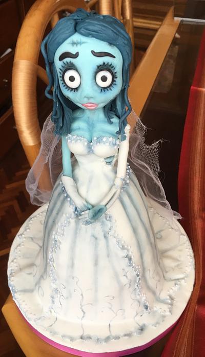Corpse bride - Cake by Vivi Zurita