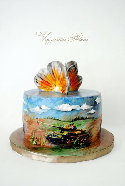 World of Tanks cake - Cake by Alina Vaganova