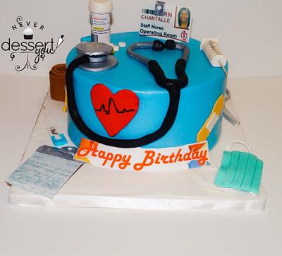 Nurse Cake - Cake by neverdessertyou