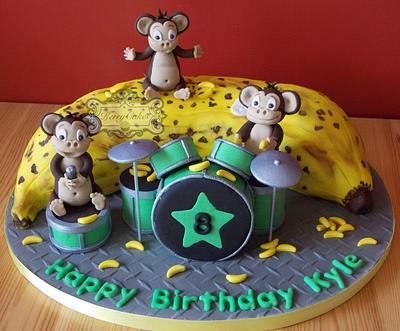 Monkeys - Cake by kerrycakesnewcastle