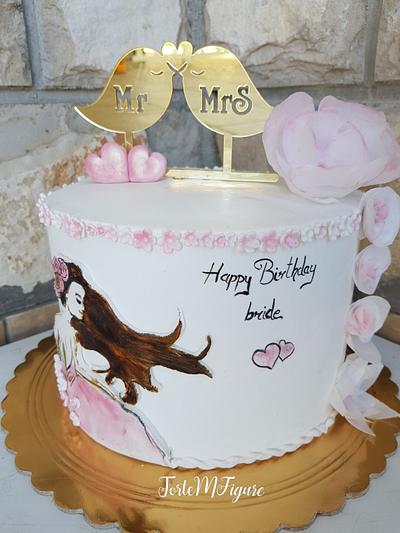 Handpainted fondant cake - Cake by TorteMFigure