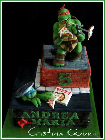 Turtles Ninja Cake - Cake by Cristina Quinci