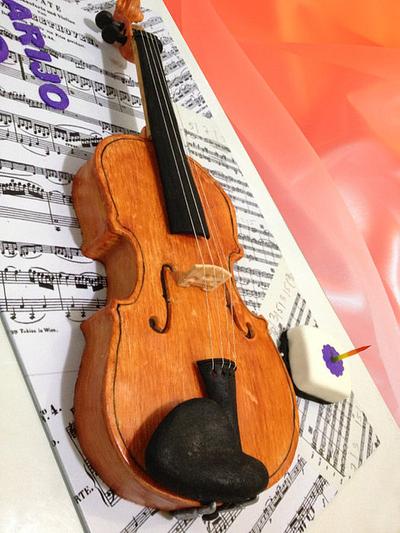 Violin for Marijo - Cake by TheCake by Mildred