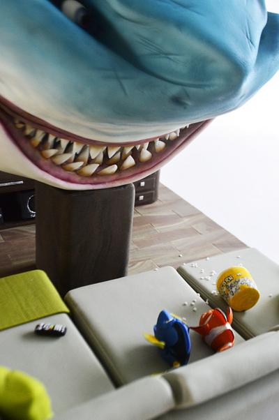 Bruce, Shark from Nemo - Cake by Arte e Detalhe, Tati Benazzi