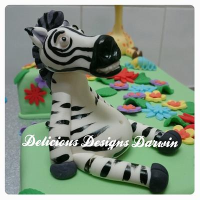 #1 safari cake  - Cake by Delicious Designs Darwin