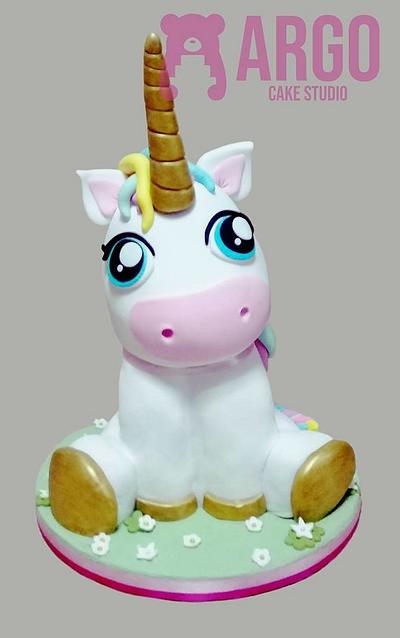 3D Unicorn Cake - Torta Unicornio 3D - Cake by Argo Cake Studio