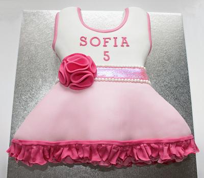 Ballerina frilly cake  - Cake by Artym 