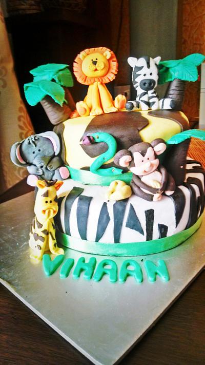 Jungle Mania - Cake by Mihika