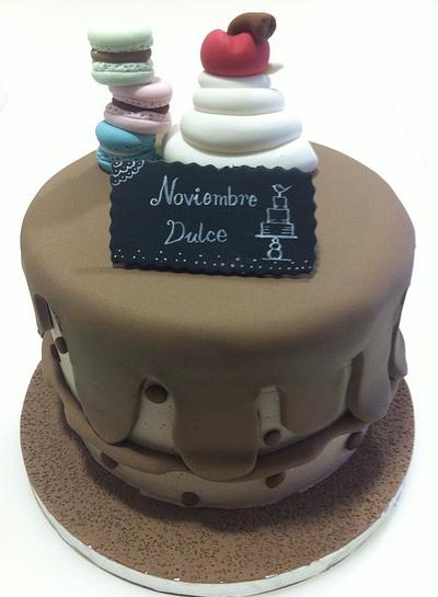 dessert cake - Cake by Ponona Cakes - Elena Ballesteros