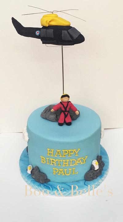 Helicopter rescue - Cake by Boo & Belle's