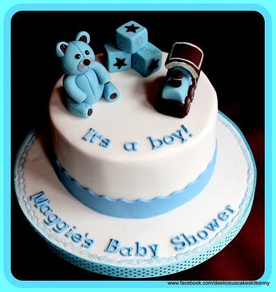 Baby shower - Cake by Deelicious Cakes