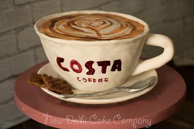 Costa Coffee Cake - Cake by Smita Maitra (New Delhi Cake Company)