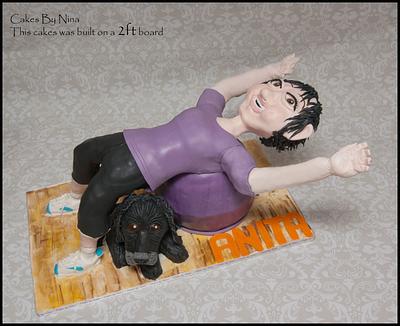 Fitness - Cake by Cakes by Nina Camberley