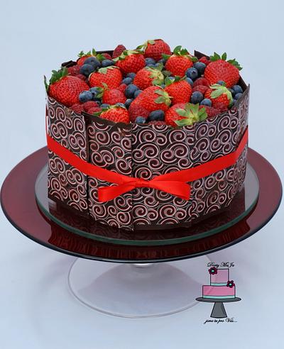 Cake with fruit - Cake by Marie