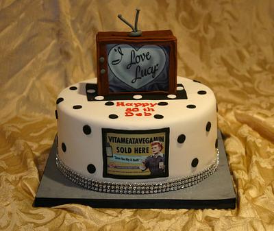 I Love Lucy cake - Cake by Chrissy Rogers