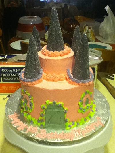 Princess Mallory's 4th birthday - Cake by Kathy Kmonk