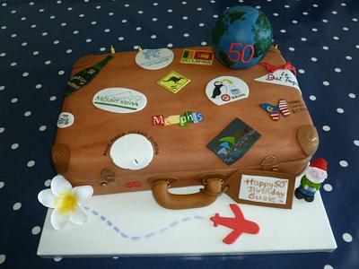 Suzie's 50th - Cake by Katrinaskakes